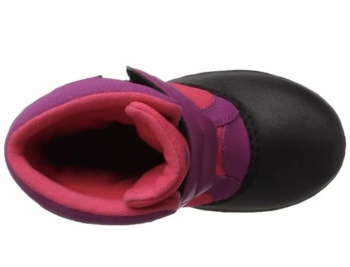 Stivali invernali Columbia ragazza corda traino Kruser punzone rosa blush giovani taglia 7 M US - Foto 5 di 6