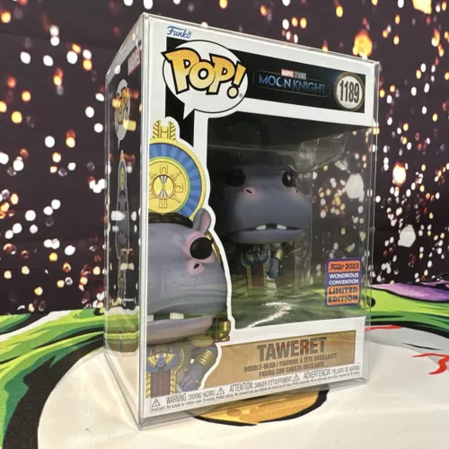 Funko Marvel MOON KNIGHT TAWERET 1189 Wondercon Exclusive 2023 with Protector
