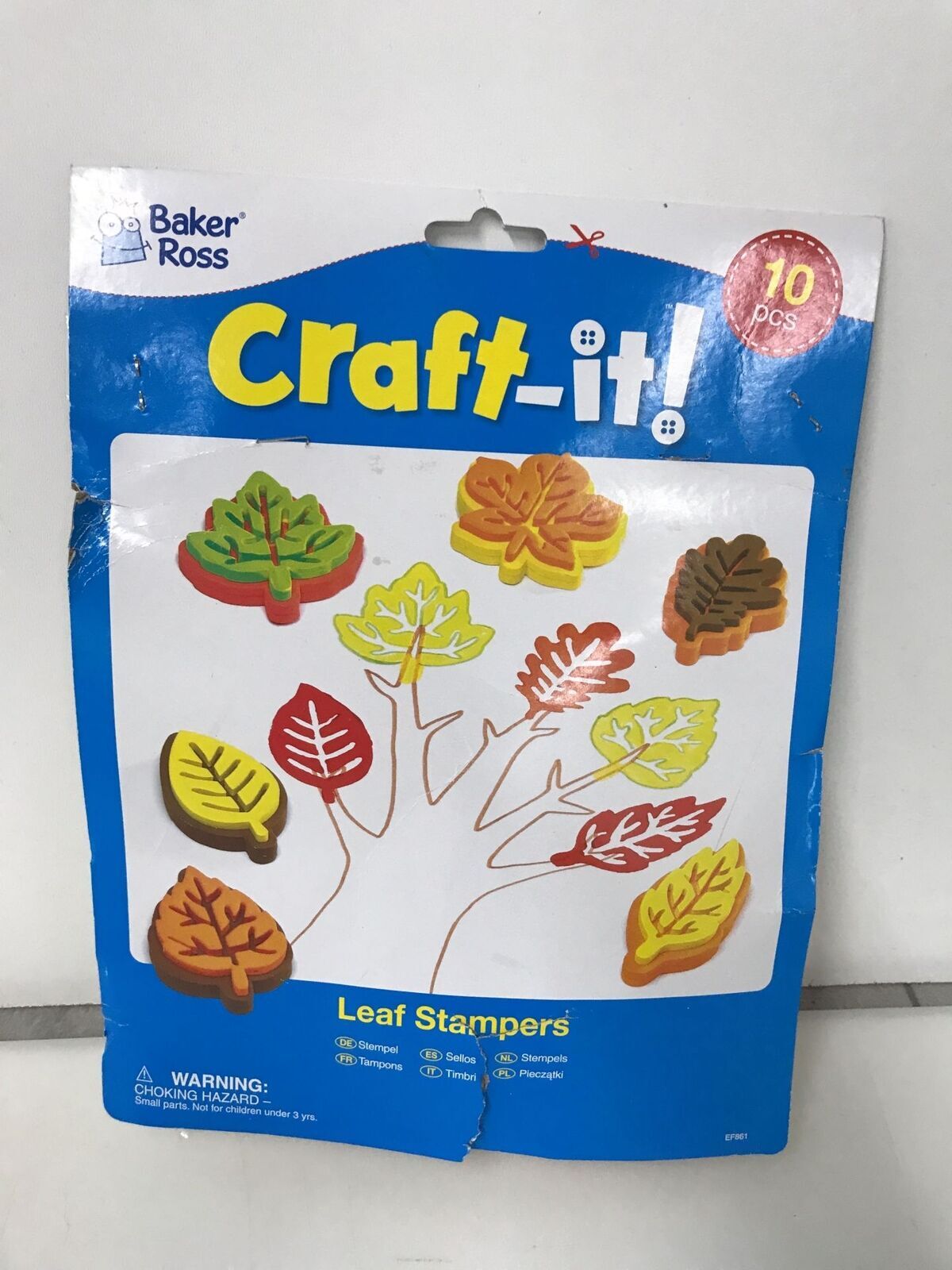 Timbro in gommapiuma Baker Ross stampo per progetti artistici per bambini