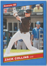 2020 Donruss Variations #247 Zack Collins RETRO