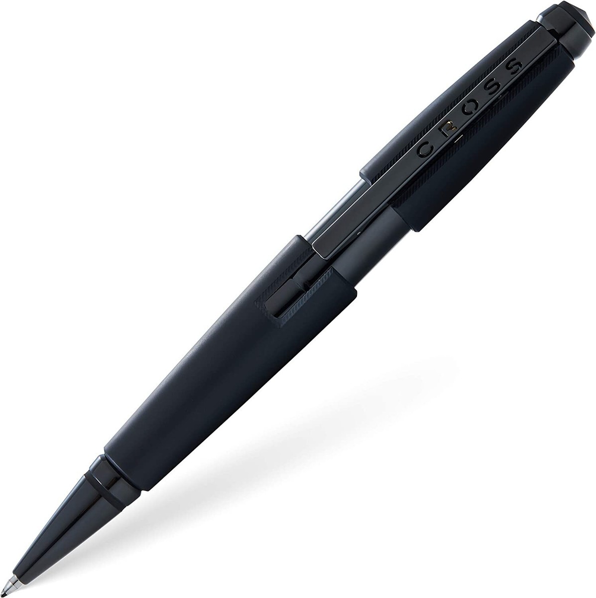 Cross Edge Rollerball Pen Matte Black Free Engraving Personalised