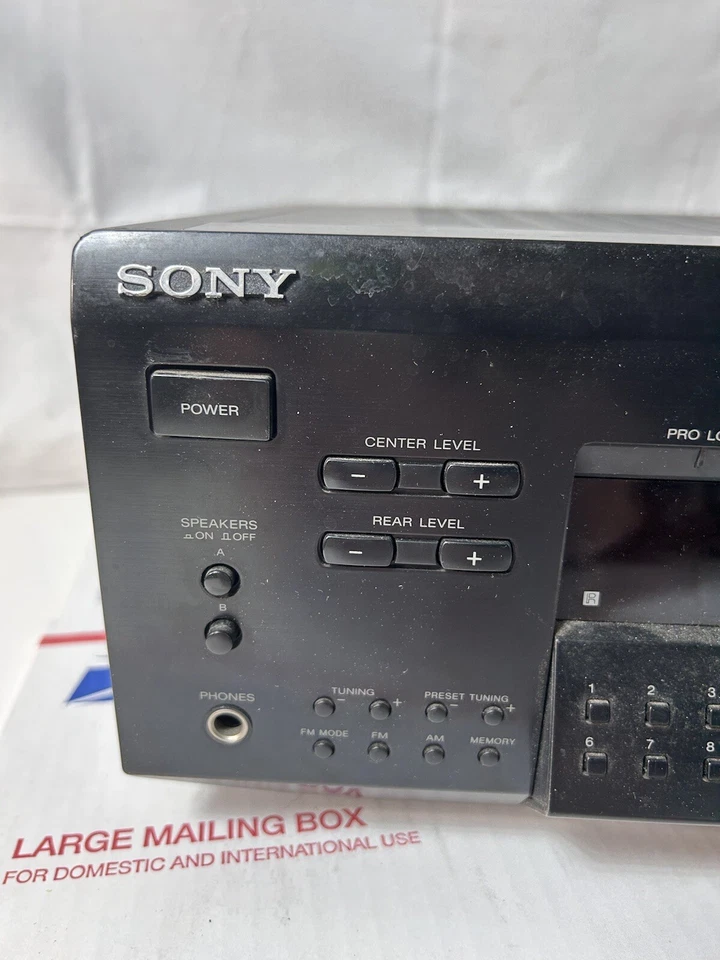 Sony STR-DE315 - 2 Channel AM FM Surround Sound AV Receiver Stereo System TESTED - Image 3 of 4