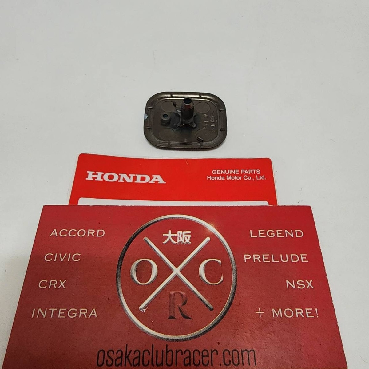 Genuine OEM 97-01 Acura NSX Shift Pattern Plate 6MT Silver