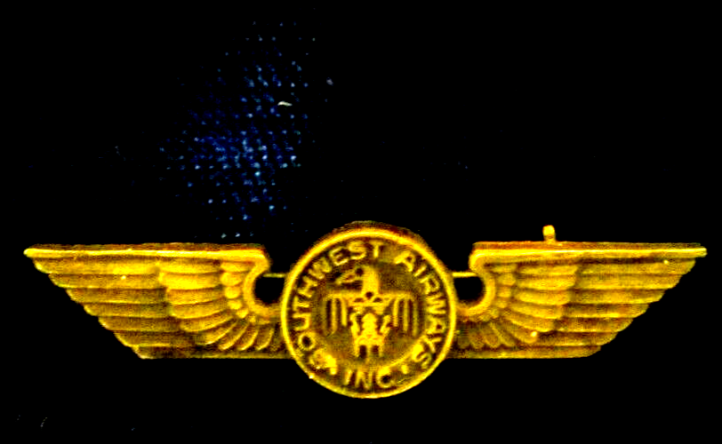Southwest Airways,  wow, this is mega rare great thunderbird logo early regional