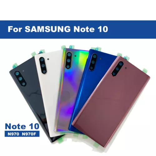 Rückseite Glas Akkudeckel mit Objektivdeckel für Samsung Galaxy Note 8 9 10 20 10 Plus - Bild 12 von 55
