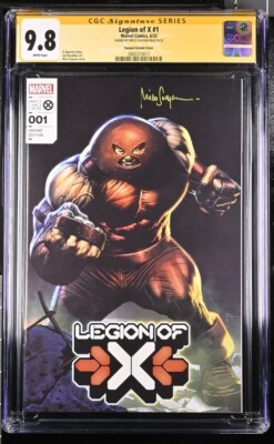 Legion of X #1 CGC 9.8 SS Mico Suayan Juggernaut Trade Variant!  