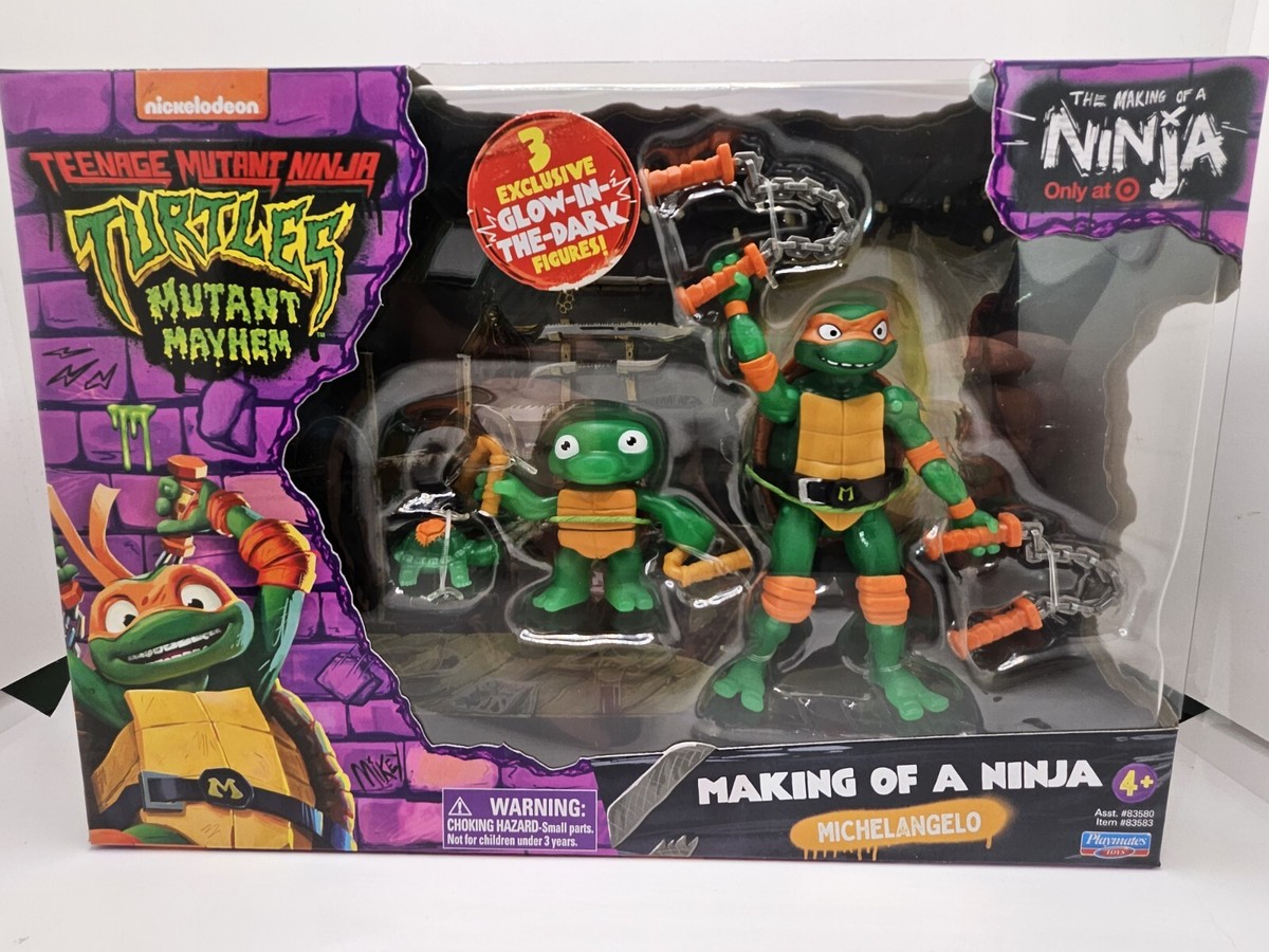 Teenage Mutant Ninja Turtles: Playmates Toys Mutant Mayhem Raphael Sai Jeu De Role Basique Amz B0bl72t3x6