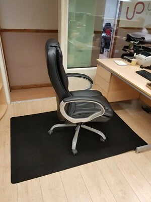Office Desk Chair Carpet mat Floor Protector Anti Slip 1.5m x 1m