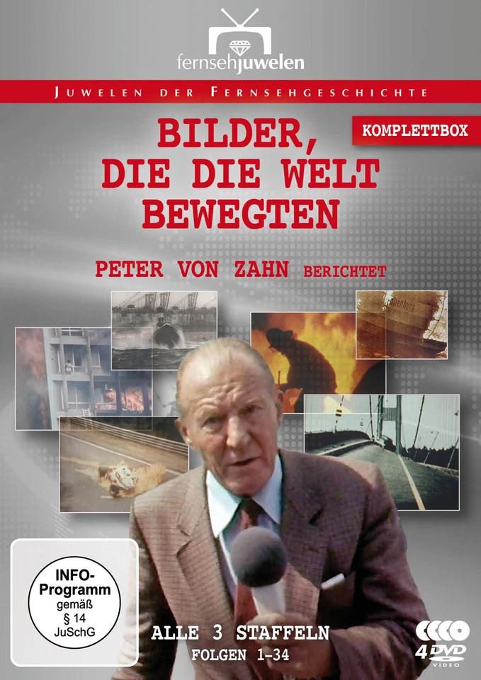 Bilder, die die Welt bewegten - Peter von Zahn berichtet (Komp... DVD *NEU*OVP*