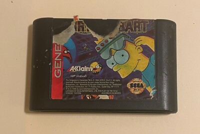 VIRTUAL BART for SEGA GENESIS