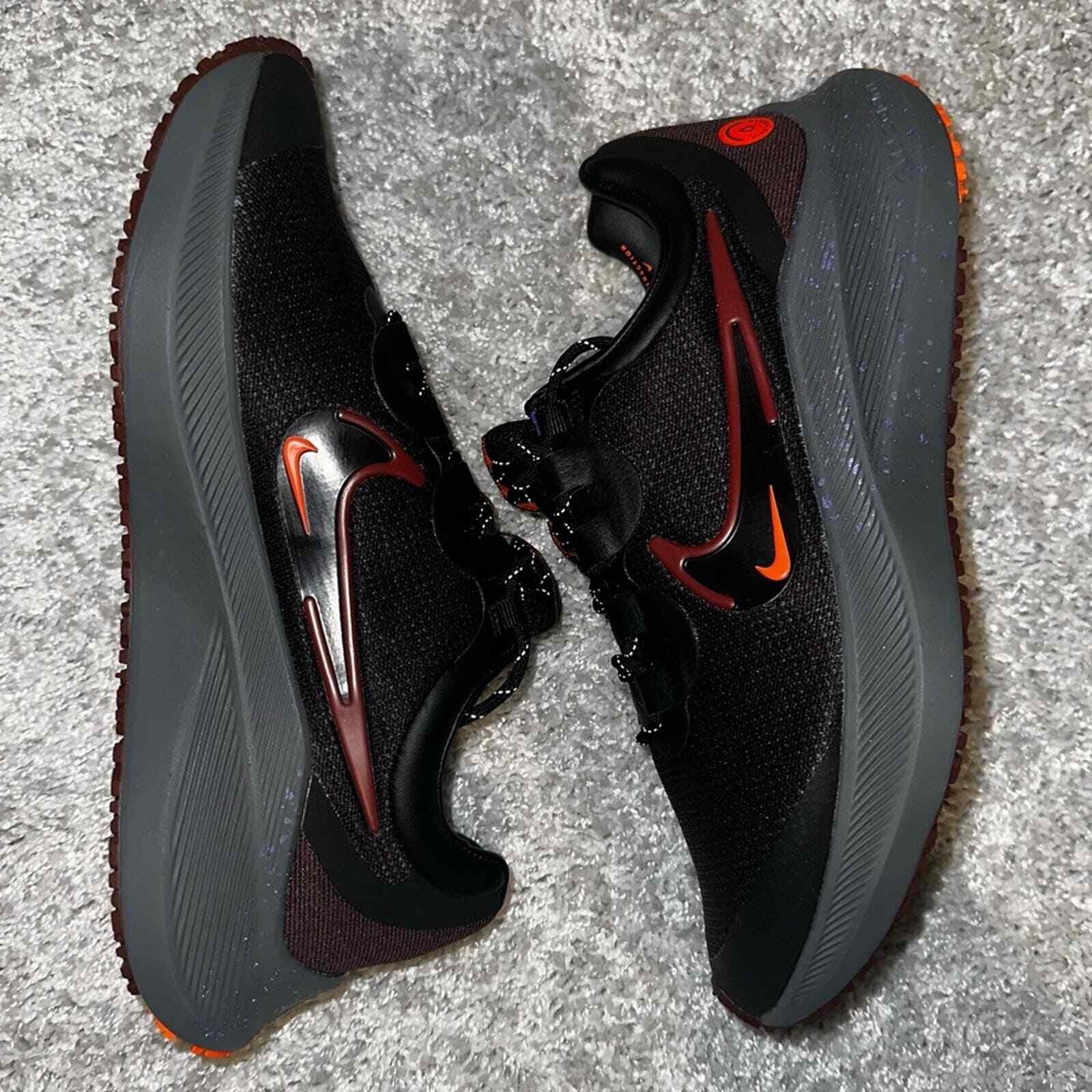 Nike Zoom Winflo 8 Shield Black Bronze Eclipse Sneakers image 5