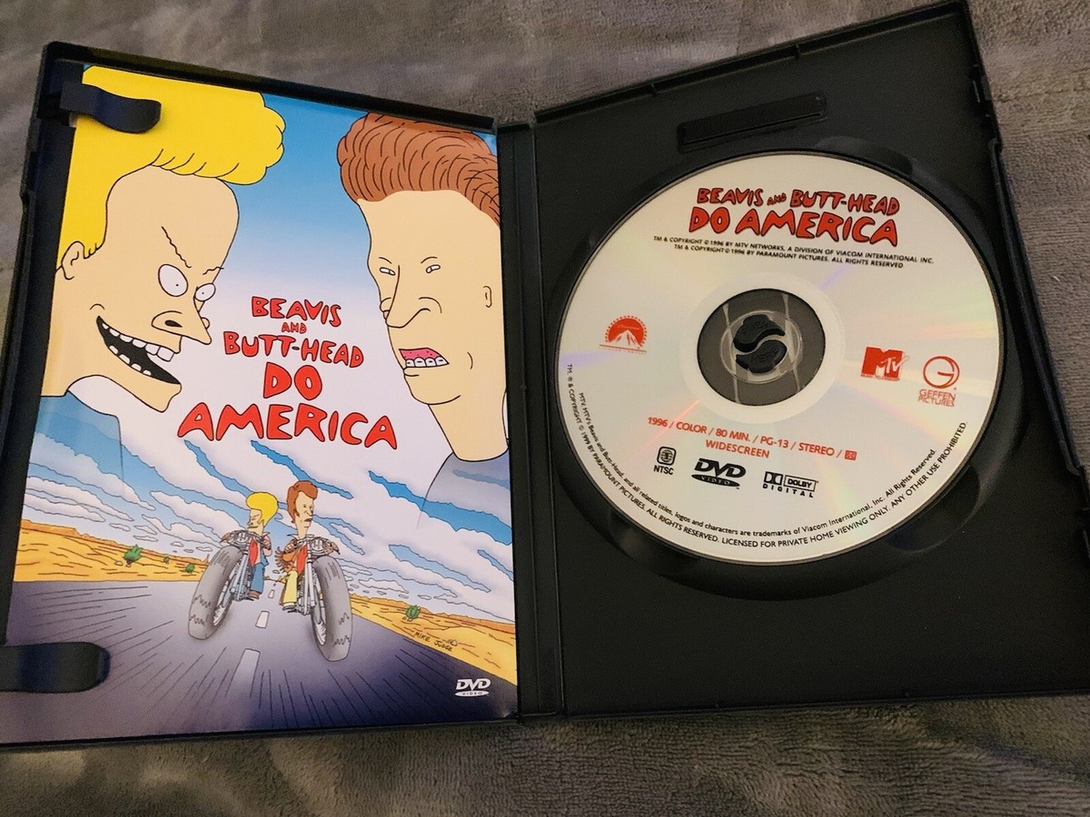 Beavis and Butt-Head Do America (DVD, 1999) Mike Judge
