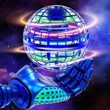 Flying Orb Ball - 2023 Hover Boomerang Ball Toy Cosmic Globe Built In RGB Light