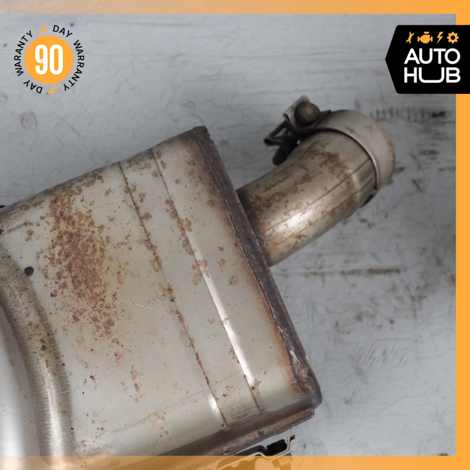 02-07 Maserati M138 Coupe 4200 Exhaust Muffler Quad Tips Left and Right OEM 67k