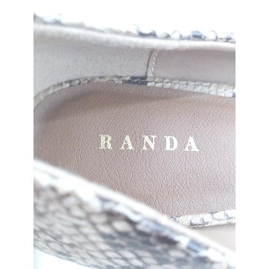 Randa Pointed Toe Python Pattern Pumps Shoes Size… - image 4