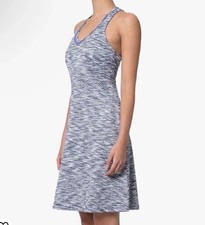 MPG Mondetta Activated Racerback Performance Dress in Purple Gray Size S
