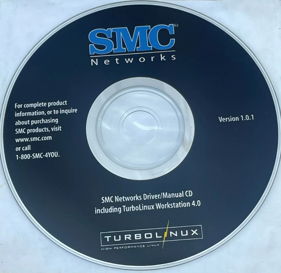 SMC Networks Turbolinux Performance Linux CD Version 1.0.1 (Lot of 2) - Image 3 of 4