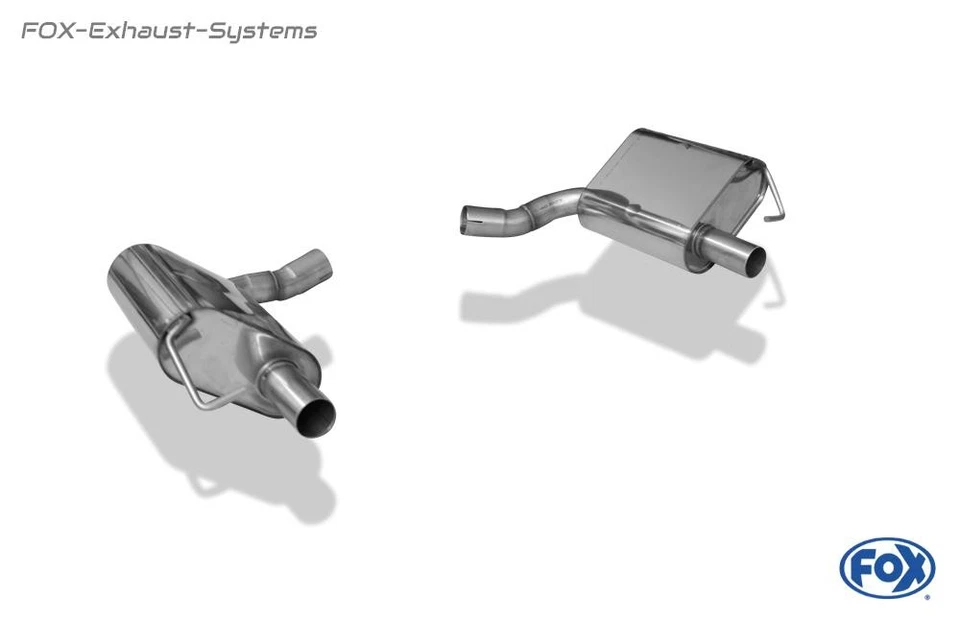 Stainless Steel Duplex Performance Exhaust System Mercedes C Class 205 C43 AMG - image 3 of 4