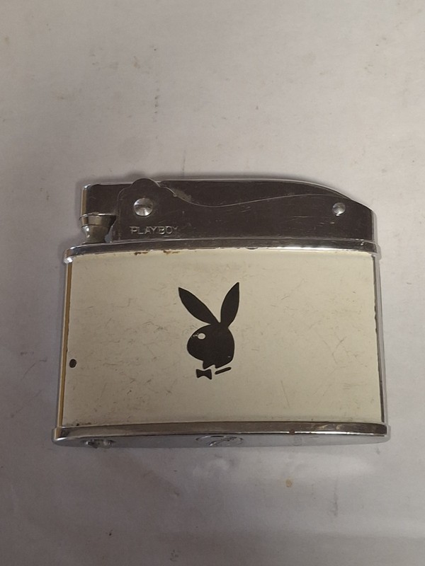  Vintage Playboy Club Creme Lighter JAPAN