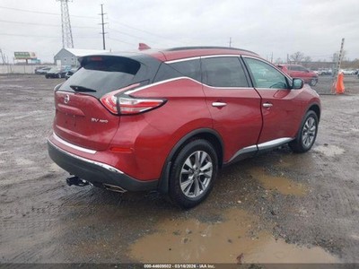 Used Differential Carrier Assembly fits: 2017 Nissan Murano rear AWD VIN 5 1st d