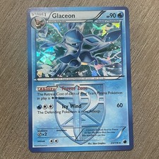 Glaceon 23/116 Cracked Ice Plasma Freeze Holo rara carta Pokemon TCG LP+ a NM-