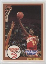 1990-91 Kenner Starting Lineup Dominique Wilkins (Brown Border) HOF lo8