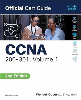 CCNA 200-301 Official Cert Guide, - Paperback, by Odom Wendell - Very Good