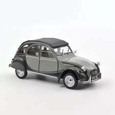 NOREV Citroen 2CV Charleston 1983 Grey/Dark Grey 1/18 Diecast Model JAPAN NEW