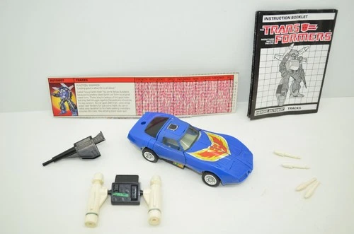 Tracks 100% Complete 1985 Vintage Hasbro G1 Transformers Action Figure