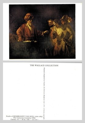 Postkarte - Der Zenturio Cornelius von Studio von Rembrandt - Wallace Sammlung