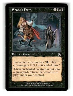 Shade's Form 81 Common Torment Magic: The Gathering Near Mint
