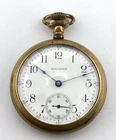Waltham  1904 Antique Mechanical Pocket Watch  7J   16s   13688712 DOESN'T WORK