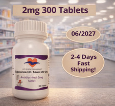 Anti-Diarrheal 2MG 300 Tablets Made in USA EXP 06 2027 Fast Shipping