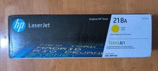 HP 218A YELLOW TONER GENUINE SEALED NEW IN BOX