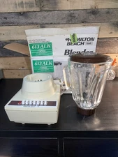 Vintage Hamilton Beach 7 Speed Blender Model 613 ALK ALMOND