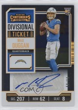 2023 Panini Contenders Rookie Divisional Ticket 50/99 Max Duggan #224 Auto f3p