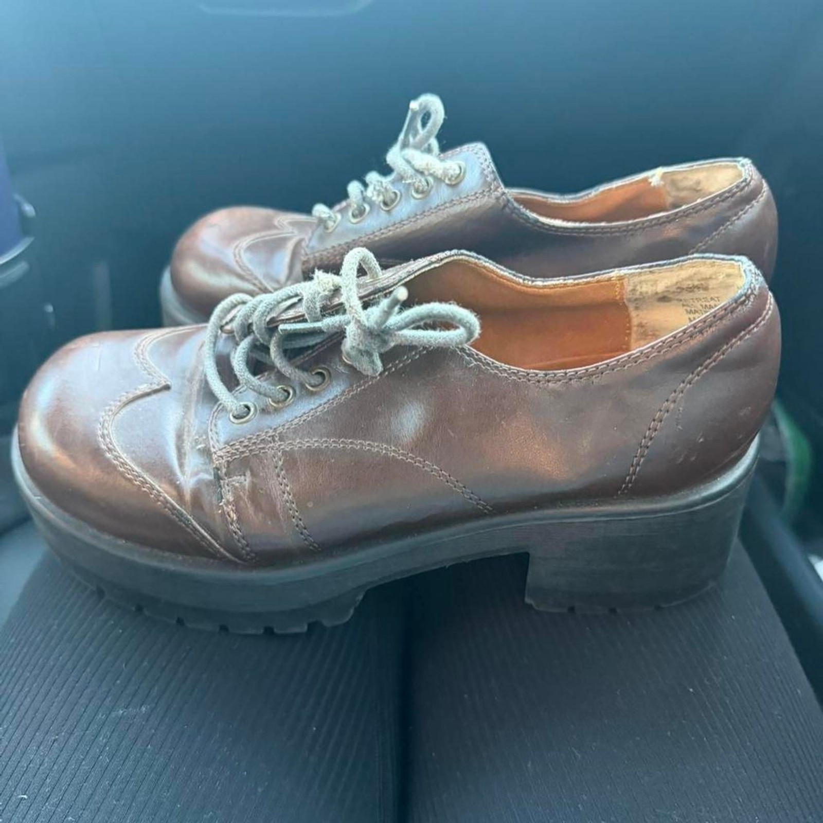 Vintage Y2K Mudd Oxford loafers. Chunky, size 7