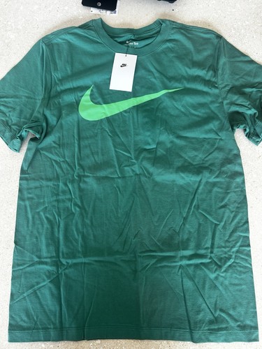 Neu Nike Grün T-Shirt Shirt Oberteil Herren Größe M - Bild 1 von 2