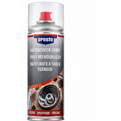 Presto Kälteschock Spray 400ml Rostlöser Eisspray Schrauben Lösen Sprühdose