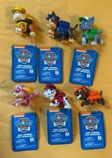 Paw Patrol Buddies Dog Rubble Rescue, Chase More New w/Tags 6 Lot Ships FREE