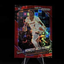 2025 WNBA Prizm MONIQUE AKOA MAKANI Red Pandora /199 Rookie Mercury RC
