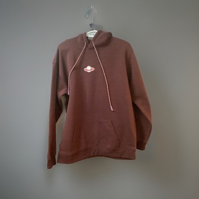 Vivre La Vu Saturn Men s Hoodie Sweatshirt Sz L Maroon