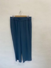 Stunning Wyse London Wide leg trousers UK 16 Teal FM547