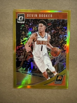 2018 Panini Donruss Optic DEVIN BOOKER True Gold Prizm /10 (read Description)