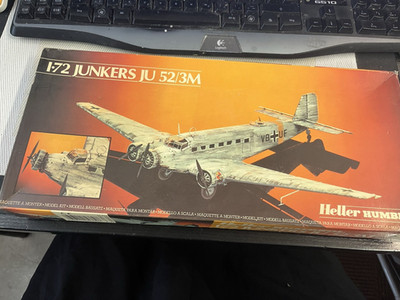 Modellbausatz Heller Humbrol 1:72 Junkers JU 52/3M