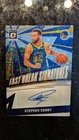 2024-25 Panini Donruss Optic Fast Break Stephen Curry Auto