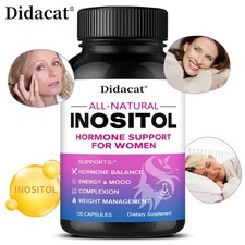 Inositol Gänzungsmittel für Frauen Unterstützung Haut Immunabwehr 120 Kapsel