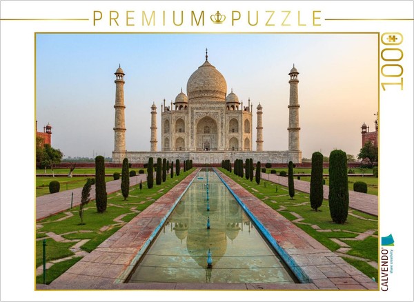 Calvendo Puzzle The Taj Mahal | 1000 Pieces, Finished Size 25.2 × 18.9 In (64 ×-image