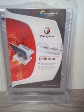 Targus Notebook Cooling Chill Mat PA248U PC Mac Laptop Dual Fan Pad Silver NEW