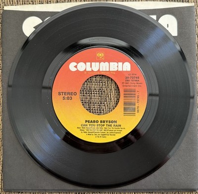 Peabo Bryson - Can You Stop the Rain / I Wish You Love - Columbia 38-73745 - M